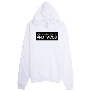 Champagne & Tacos Invert Hoodie