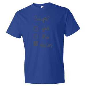 Singe Taco T-Shirt - Black/Light